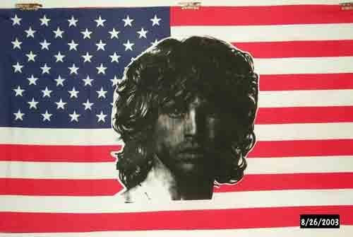Jim Morrison USA Flag - 5ft x 3ft