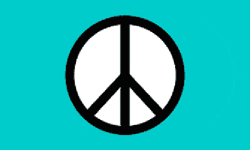 Peace Flag - 5ft x 3ft