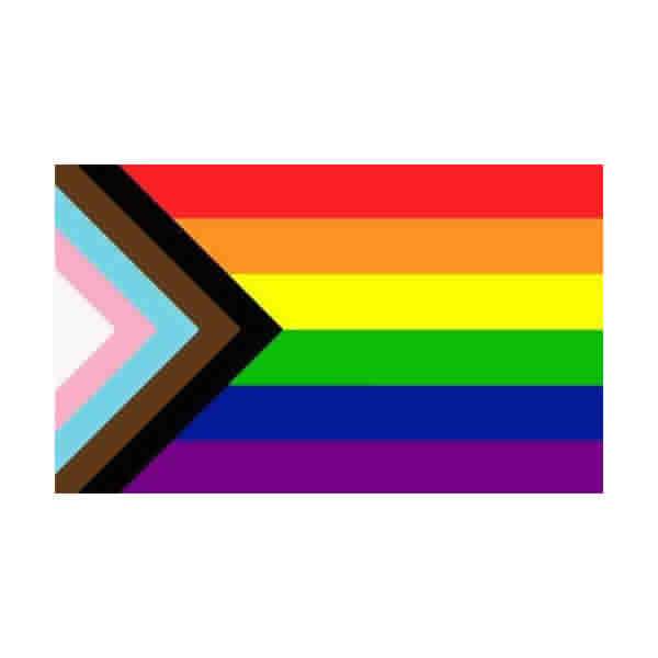 Giant Progress pride flag