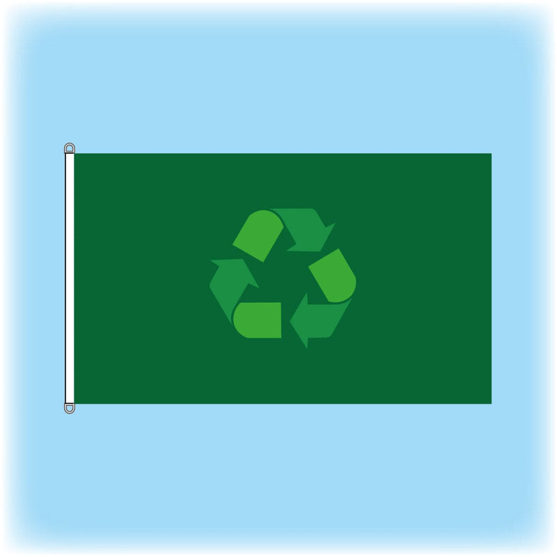 ECO custom printed flag - 1500 x 900mm