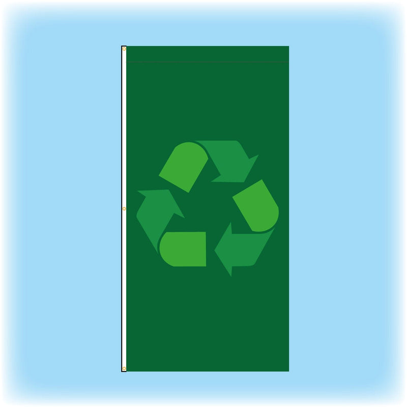 ECO custom printed flag - 2000 x 1000mm