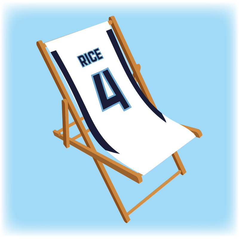 England Football team deckchair