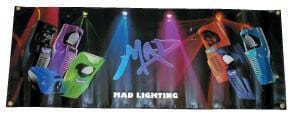 Full colour printed banner club - 2m x 1m