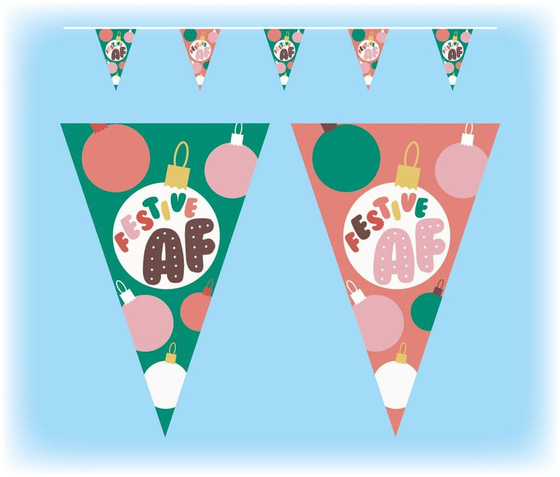 Festive AF Christmas Bunting