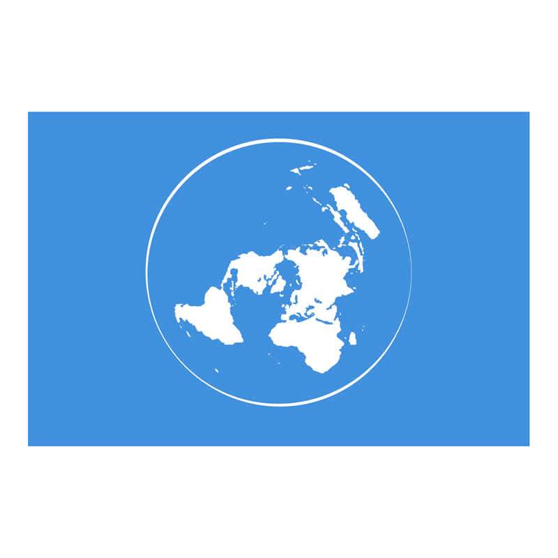 Flat Earth Flag