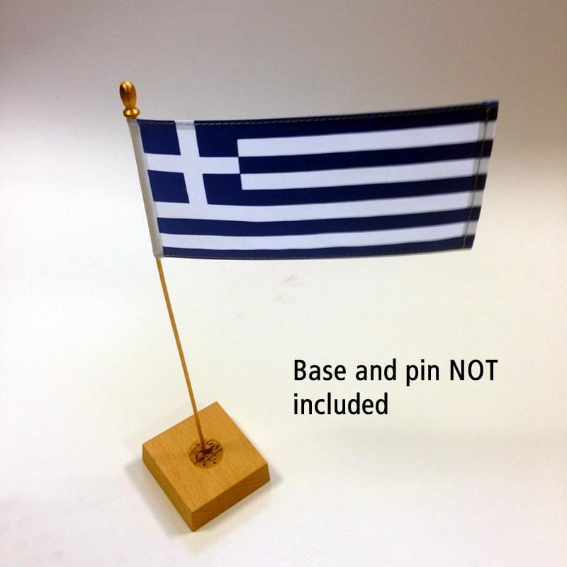 Greece Table Flag