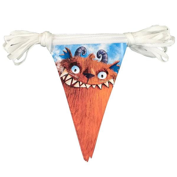 Custom Printed Paper Bunting - A4 Triangular