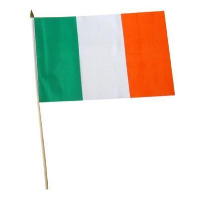Ireland fabric handwaving flag
