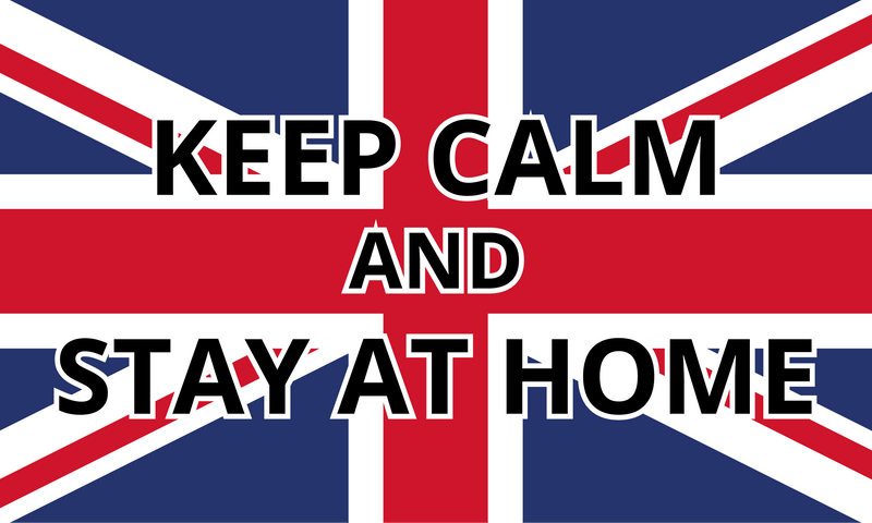 Keep calm and stay at home