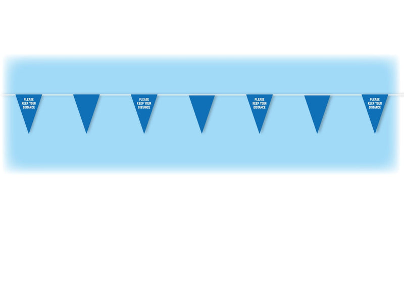 Keep your distance bunting