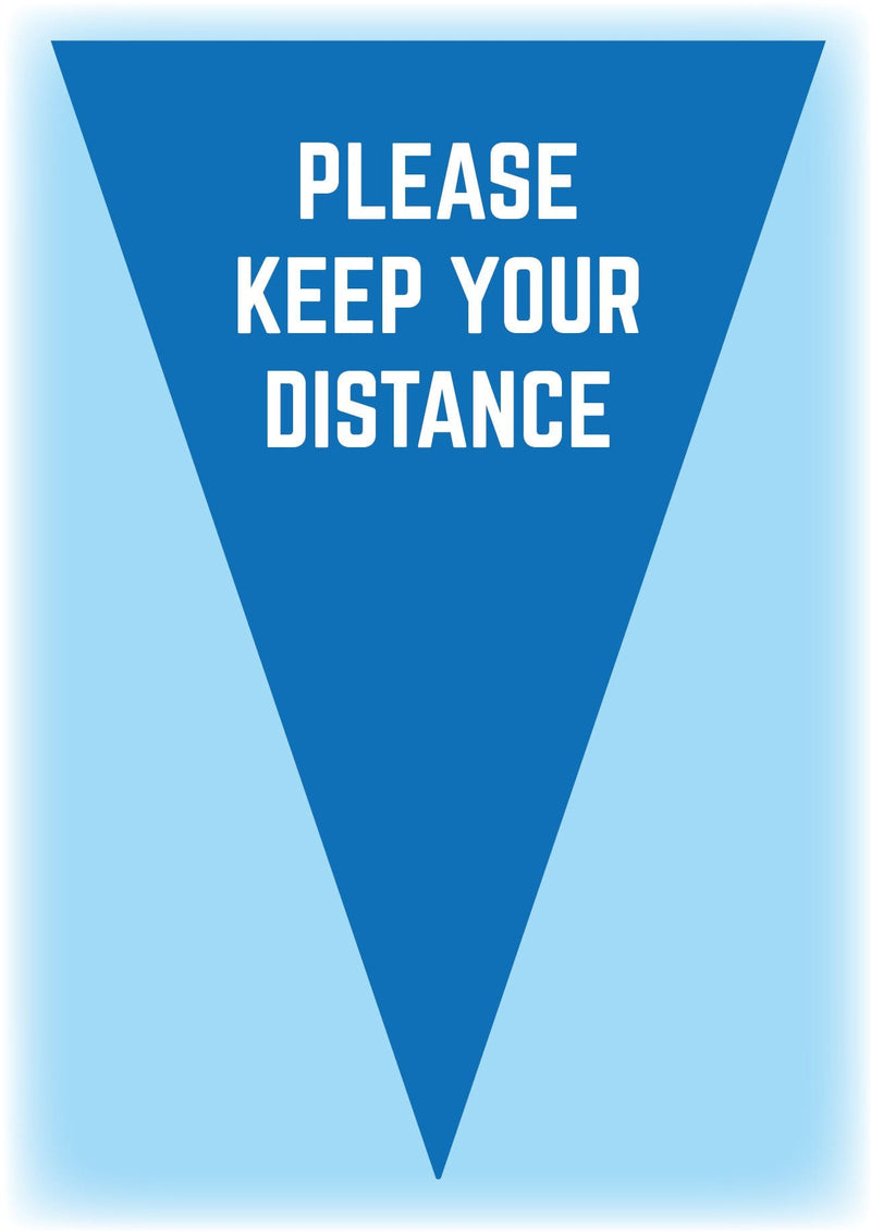Keep your distance bunting