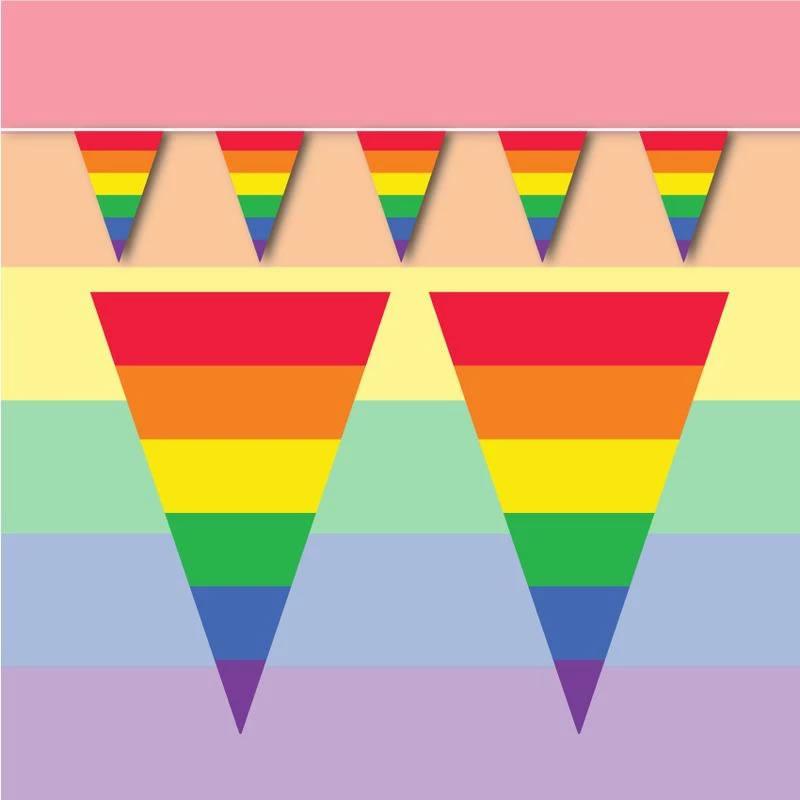 LGBTQ+ Synthetic bunting - 10 metres