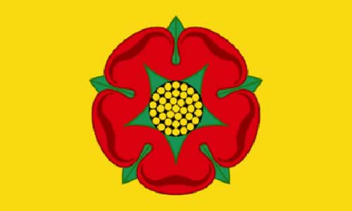 Lancashire car flag
