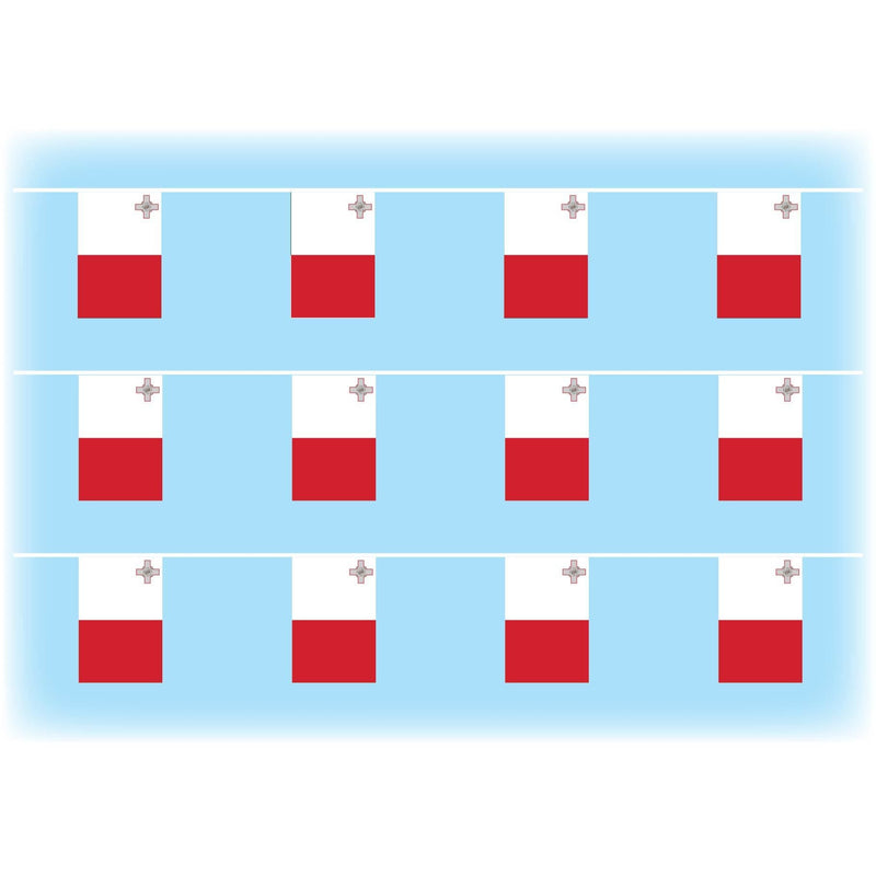 Malta Flag Bunting