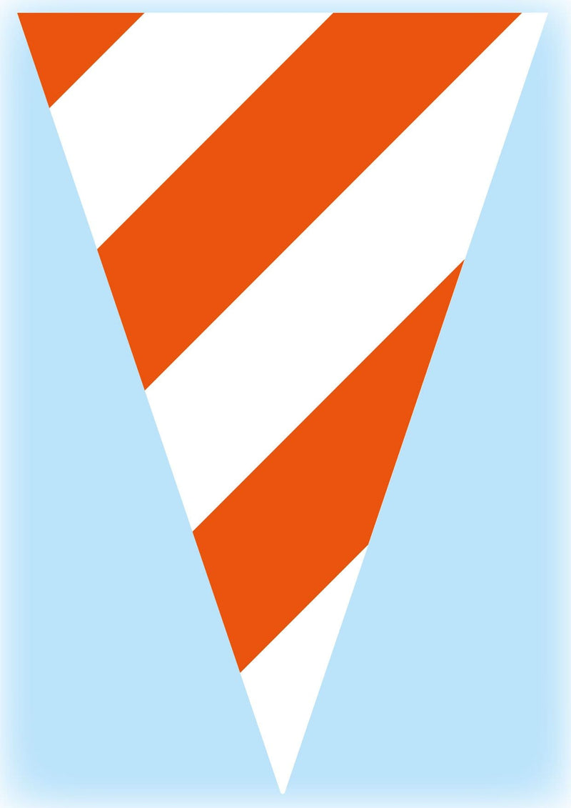 Orange Safety Bunting