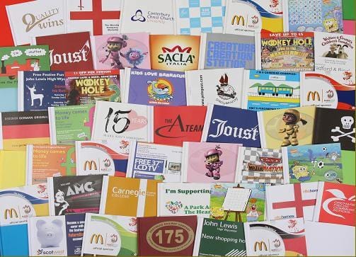 Custom printed Paper Hand waving Flags