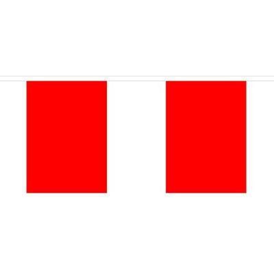 Plain Red Fabric Bunting