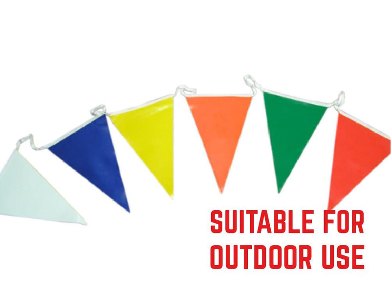Custom colour PVC bunting