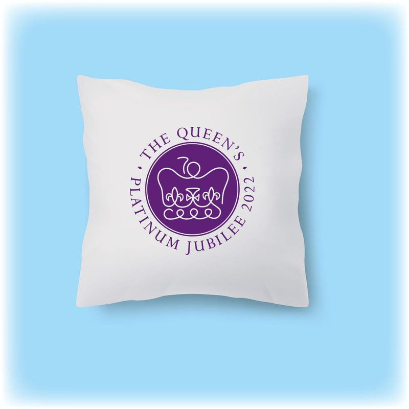 Queens Platinum Jubilee commemorative cushion - Design 3