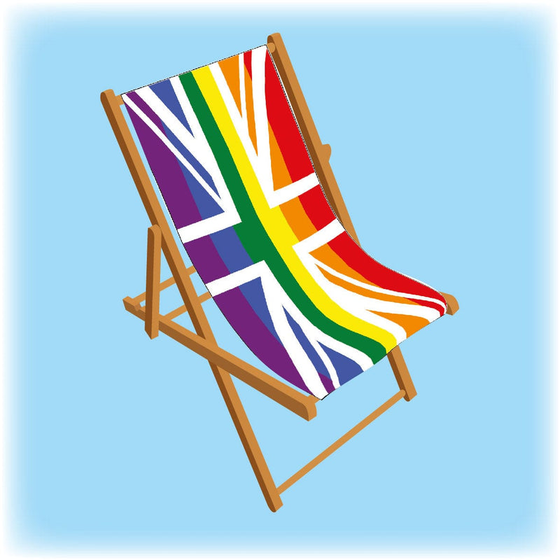 Rainbow Pride UnionDeckchair