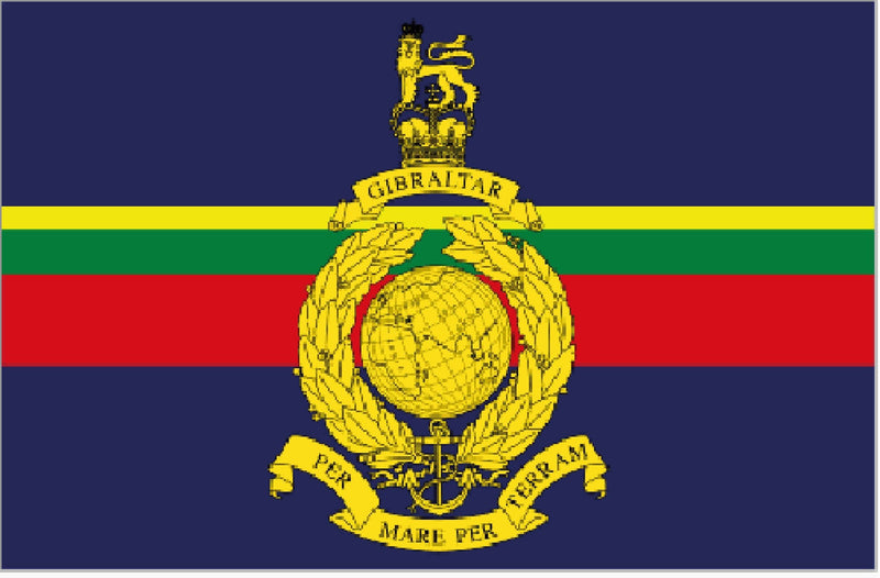 Royal Marines 1.52m x 0.91m (5ftx 3ft) Budget Display Flag