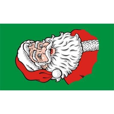 Santa Flag - 1.52m x 0.91m (5ftx 3ft) Budget Display Flag
