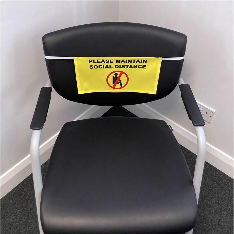 Social distancing seat covers