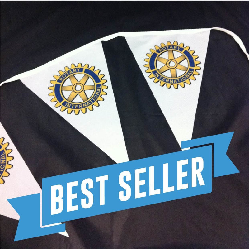 Triangular Synthetic Bunting - Printed with your design