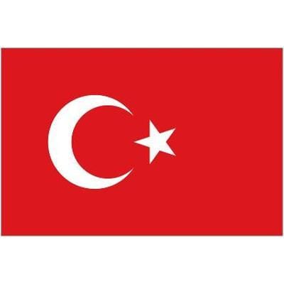 Turkey Table Flag