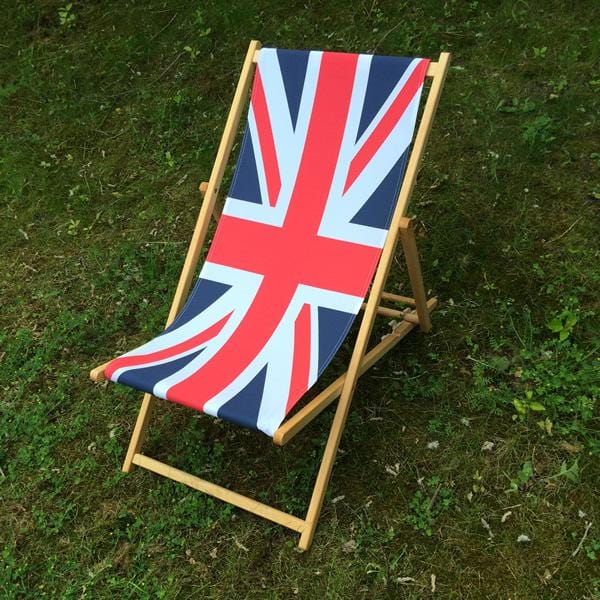 Union Jack Flag Deckchair