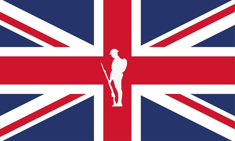 Union Soldier Flag 1500 x 900mm (5ft x 3ft)