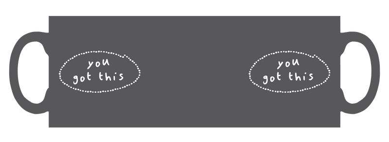 You got this personalised mug