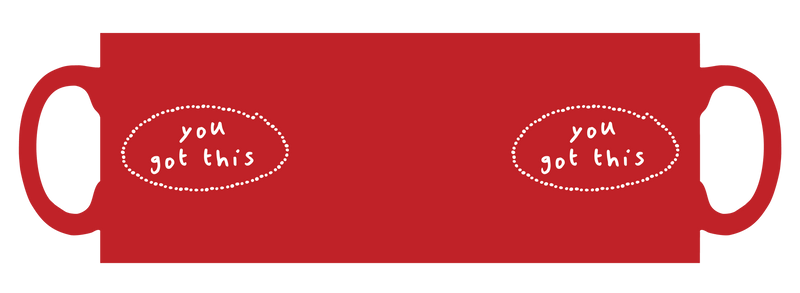 You got this personalised mug