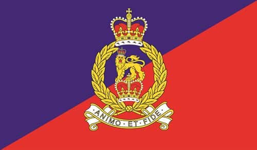 Adjutant General Corps Camp 1.52m x 0.91m (5ftx 3ft) Budget Display Flag