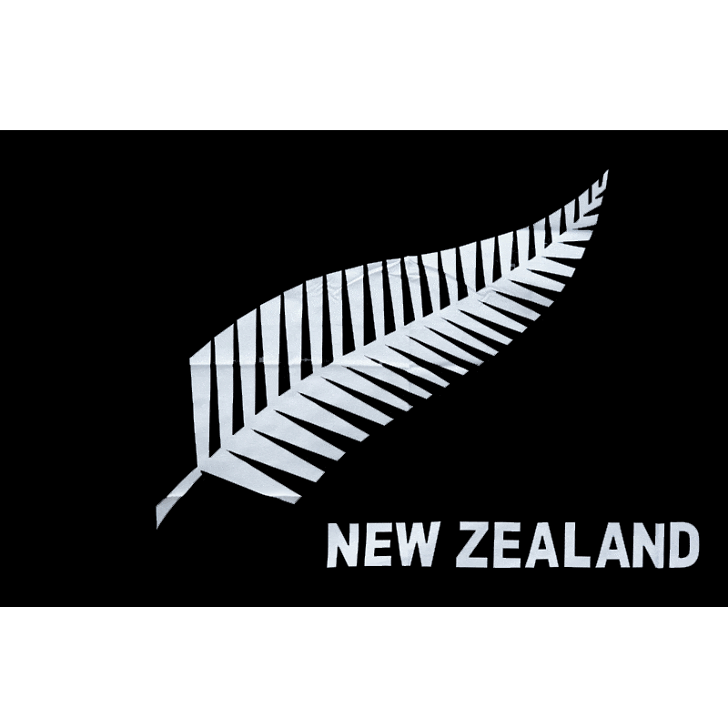 New Zealand All Blacks Flag