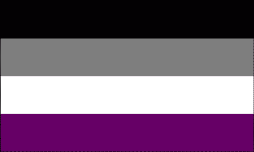 Asexual Flag (LGBTQ+ Pride)