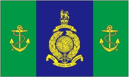 Assault Squadron Royal Marines 1.52m x 0.91m (5ftx 3ft) Budget Display Flag