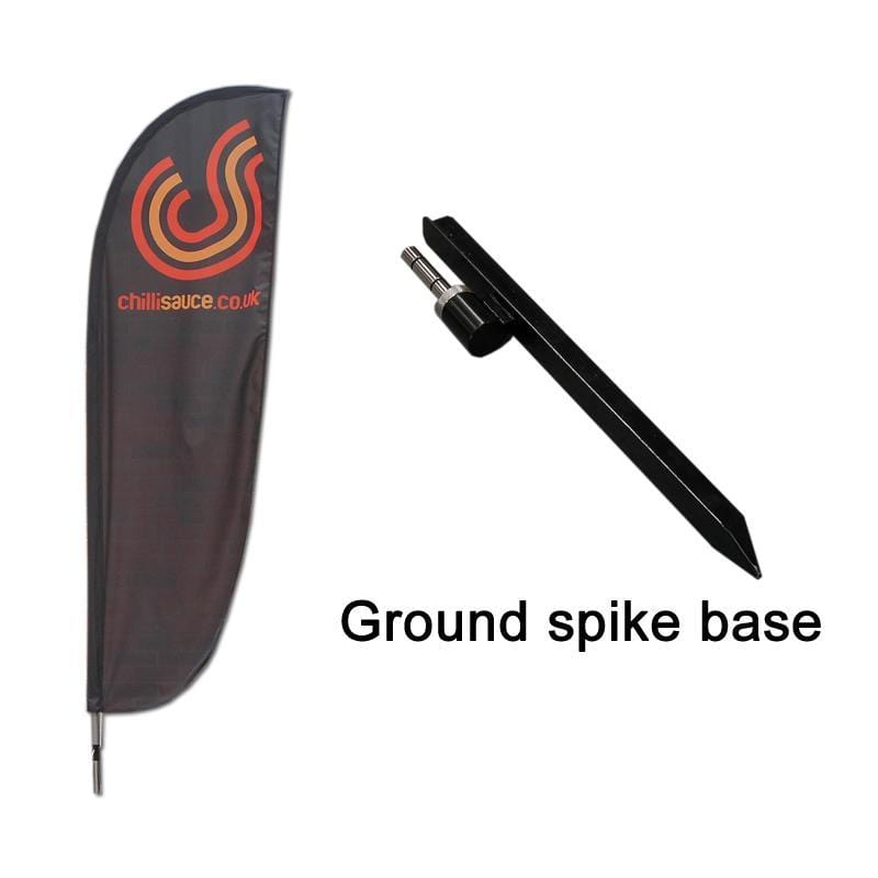 Small Feather Flag with Spike Base - G