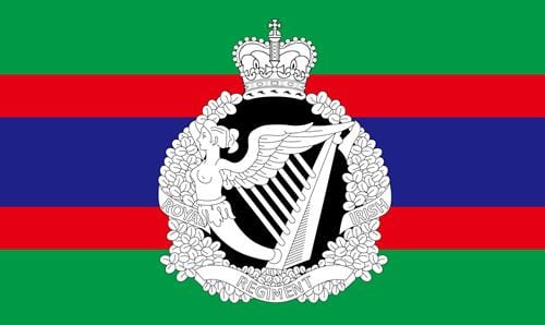 Royal Irish Regiment 1.52m x 0.91m (5ftx 3ft) Budget Display Flag