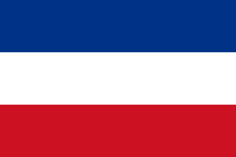 Serbia & Montenegro flag