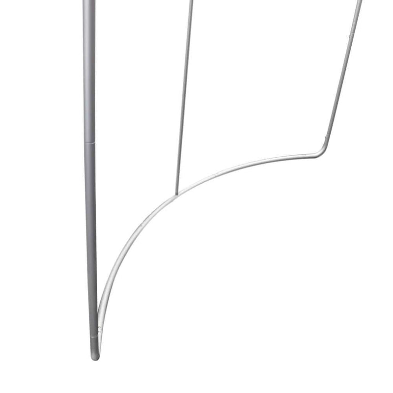 2.4m wide curved stretch fabric wall