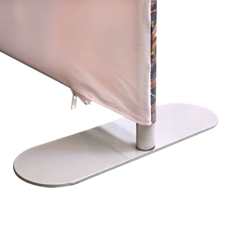 4M Straight Stretch personalised logo wall