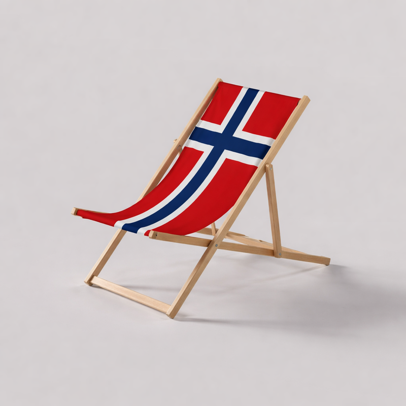 Norway Flag Deckchair