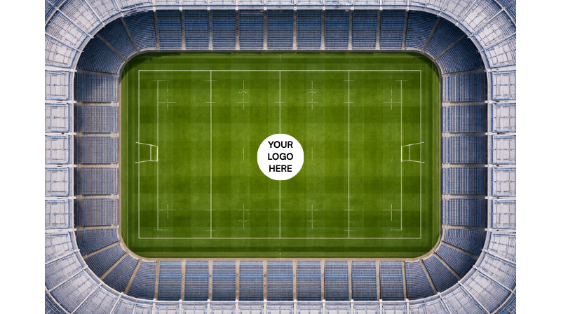 Rugby Centre Circle Flag