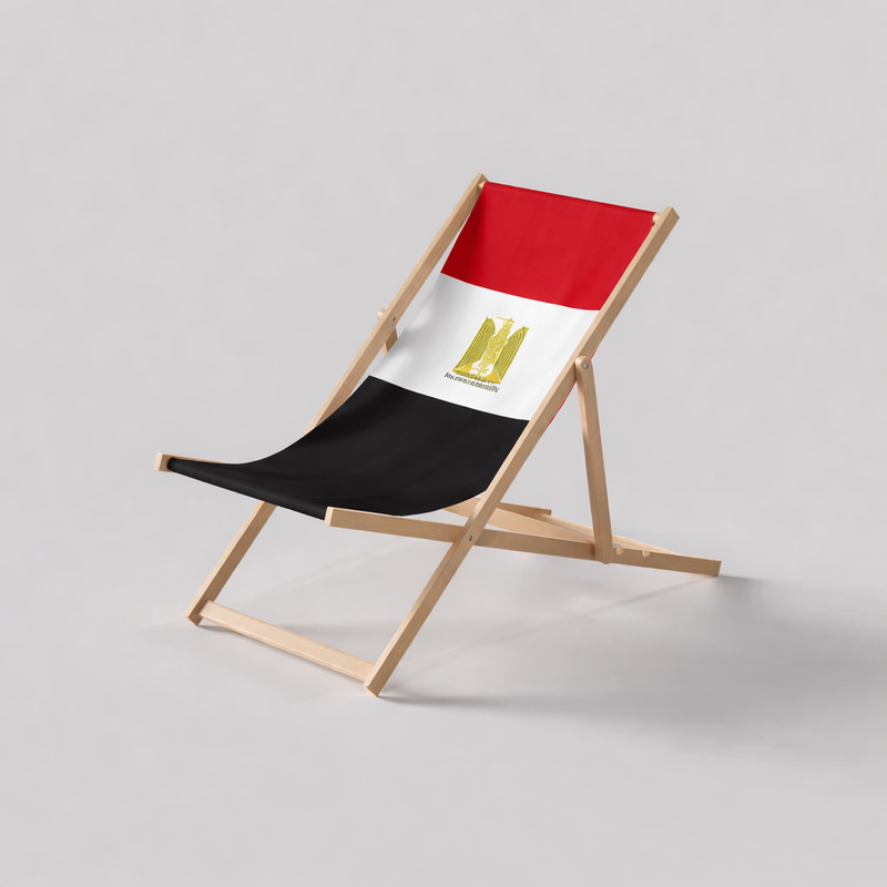 Egypt Flag Deckchair