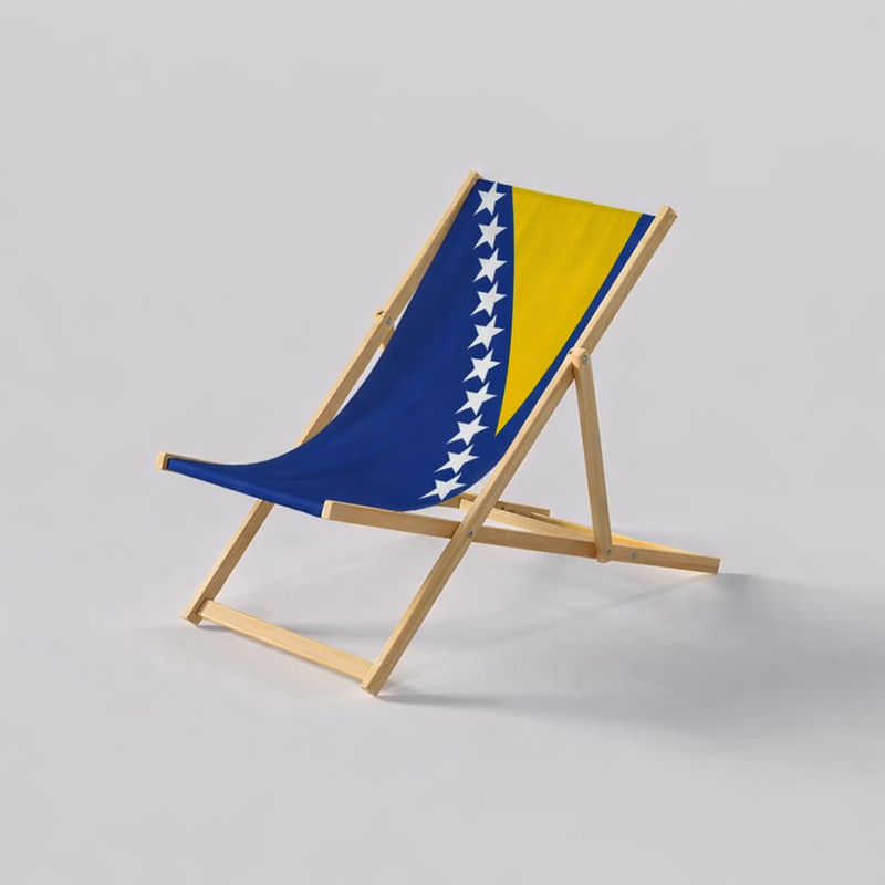 Bosnia-Herzegovina Flag Deckchair