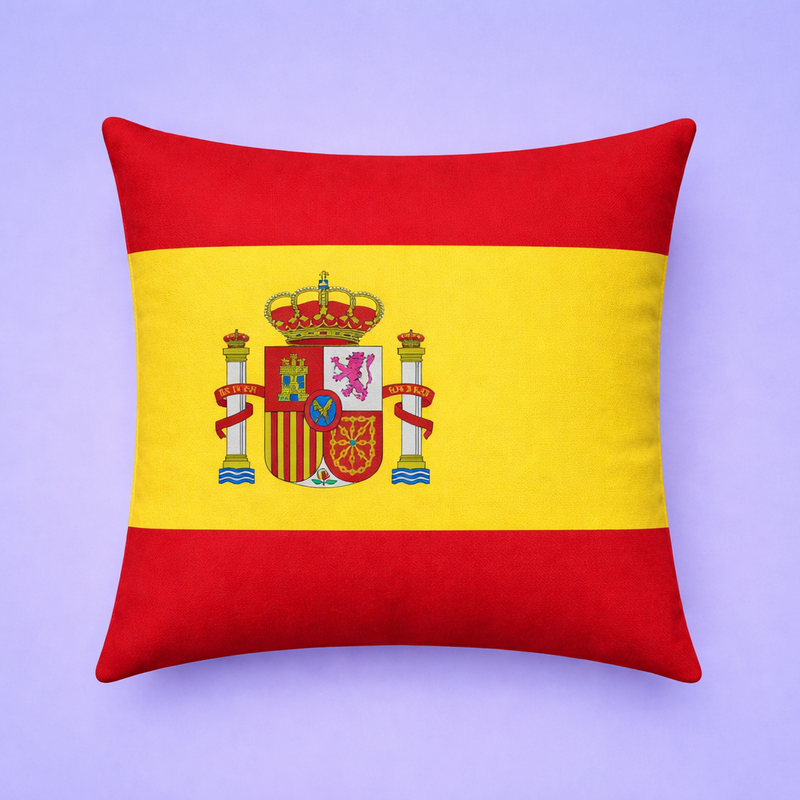 Spain Flag Cushion