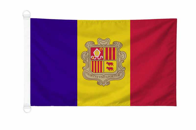 Printed Andorra Flags