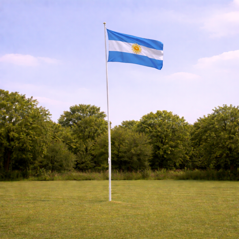Argentina Supporters Flagpole Kit