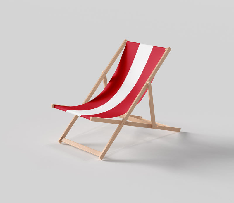 Austria flag deckchair